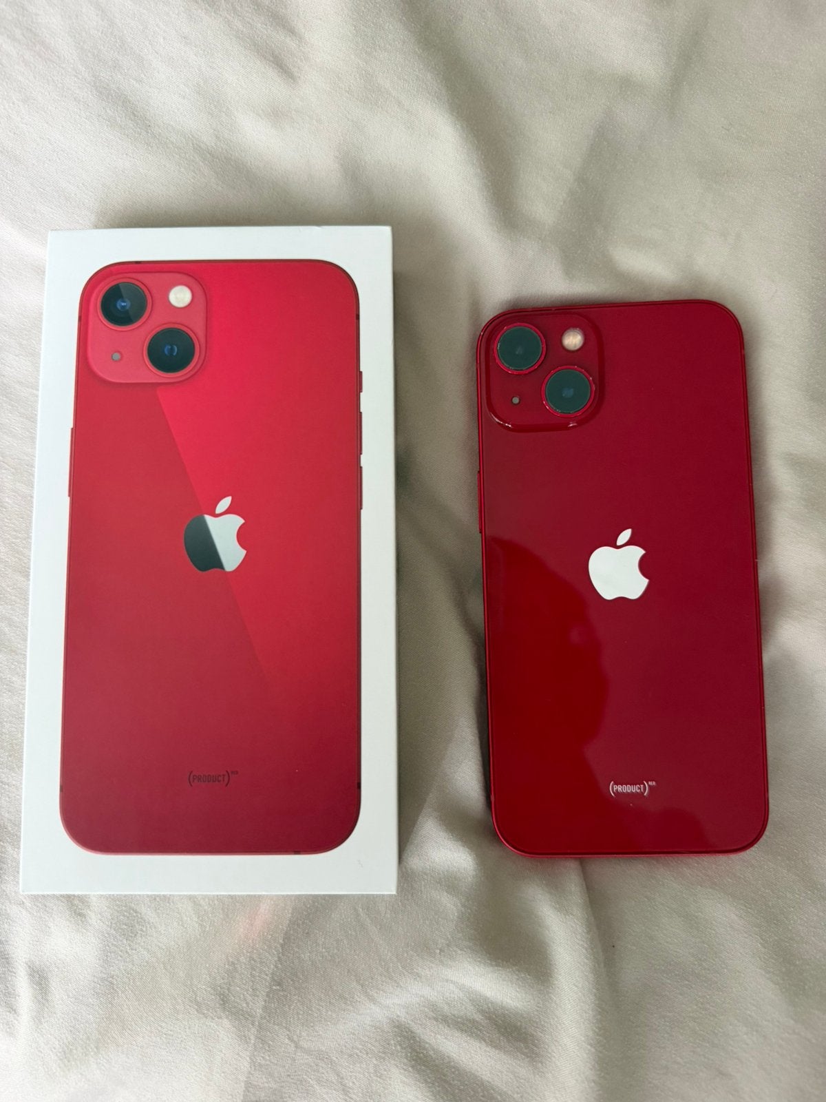 Iphone 13 rouge . 128gb . 75% de batterie, Télécoms, Rouge, 128 GB, 75 %, IPhone 13