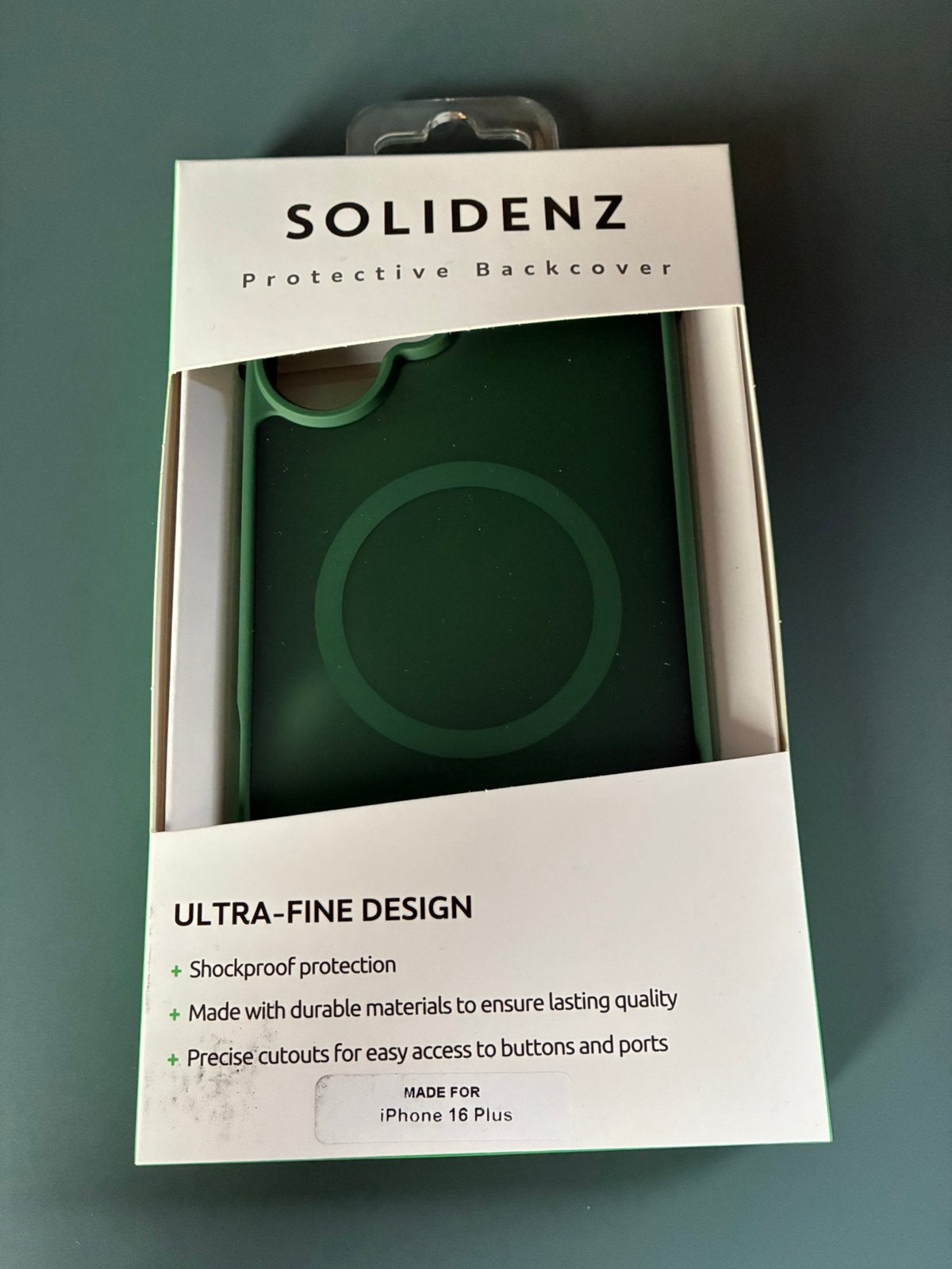 NIEUWE Solidenz hoesje met magsafe voor Iphone 16plus, Télécoms, Téléphonie mobile | Housses, Coques & Façades | Apple iPhone