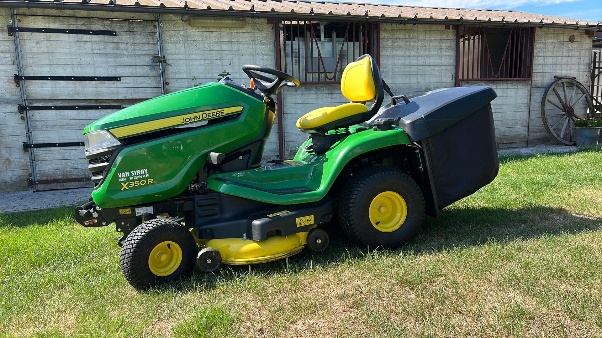 John deere X350R in nieuwstaat, Enlèvement, Comme neuf