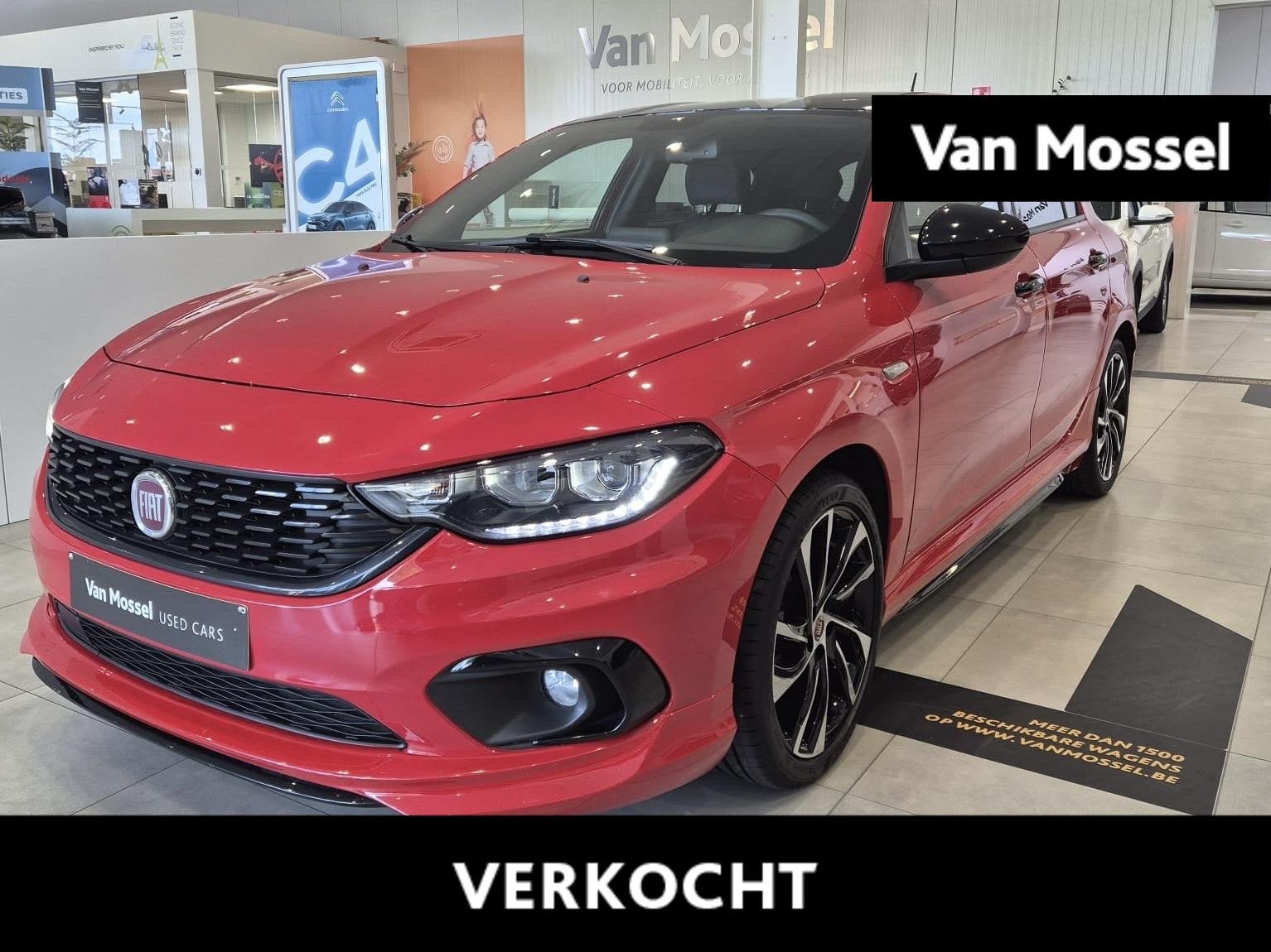 Fiat Tipo 1.4 Turbo 120pk S-Design, Rouge, Achat, 139 g/km, Euro 6