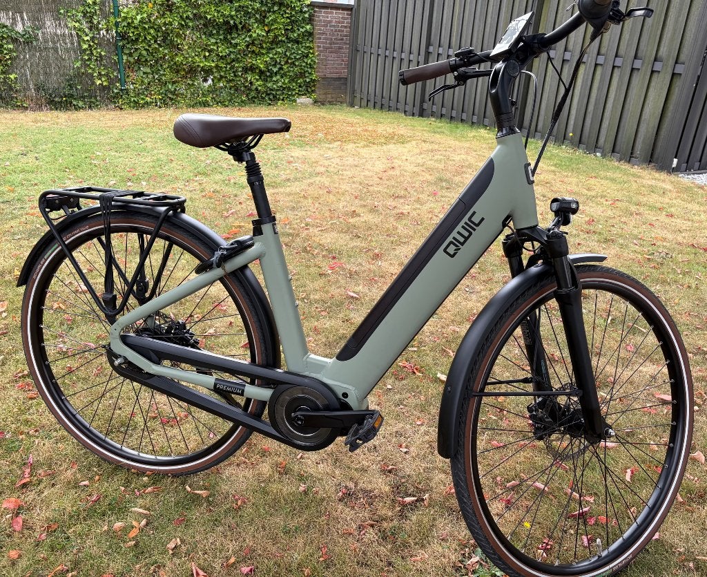 Elektrische fiets - Qwic - Als nieuw!, Versnellingen, Zo goed als nieuw, Minder dan 47 cm, Schijfrem