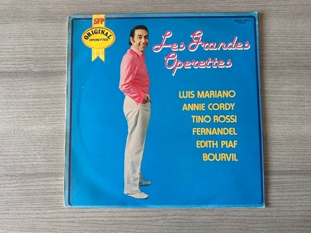 Vynil les grandes Operettes (lp007), LP, Opera of Operette, Ophalen of Verzenden, Zo goed als nieuw
