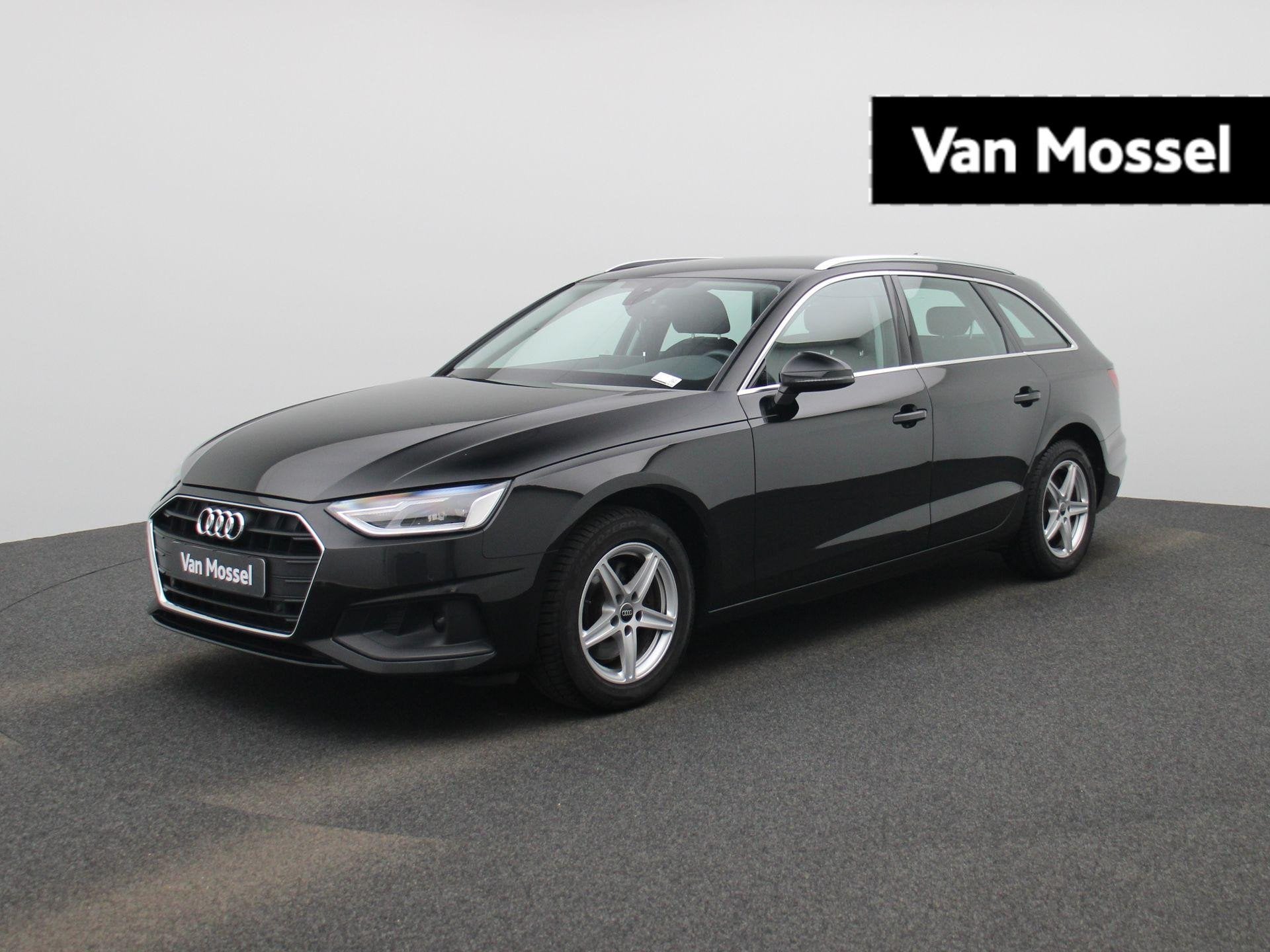 Audi A4 Avant 2.0 30 TDi 100kW S tronic Attraction B.E, Auto's, Stof, Zwart, 4 cilinders, 136 pk