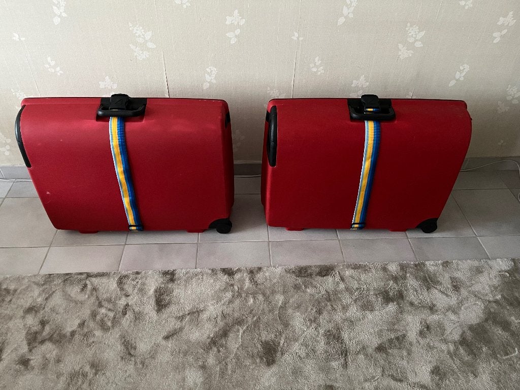 Valies / koffer, Handtassen en Accessoires, Ophalen, Gebruikt, Hard kunststof, Slot