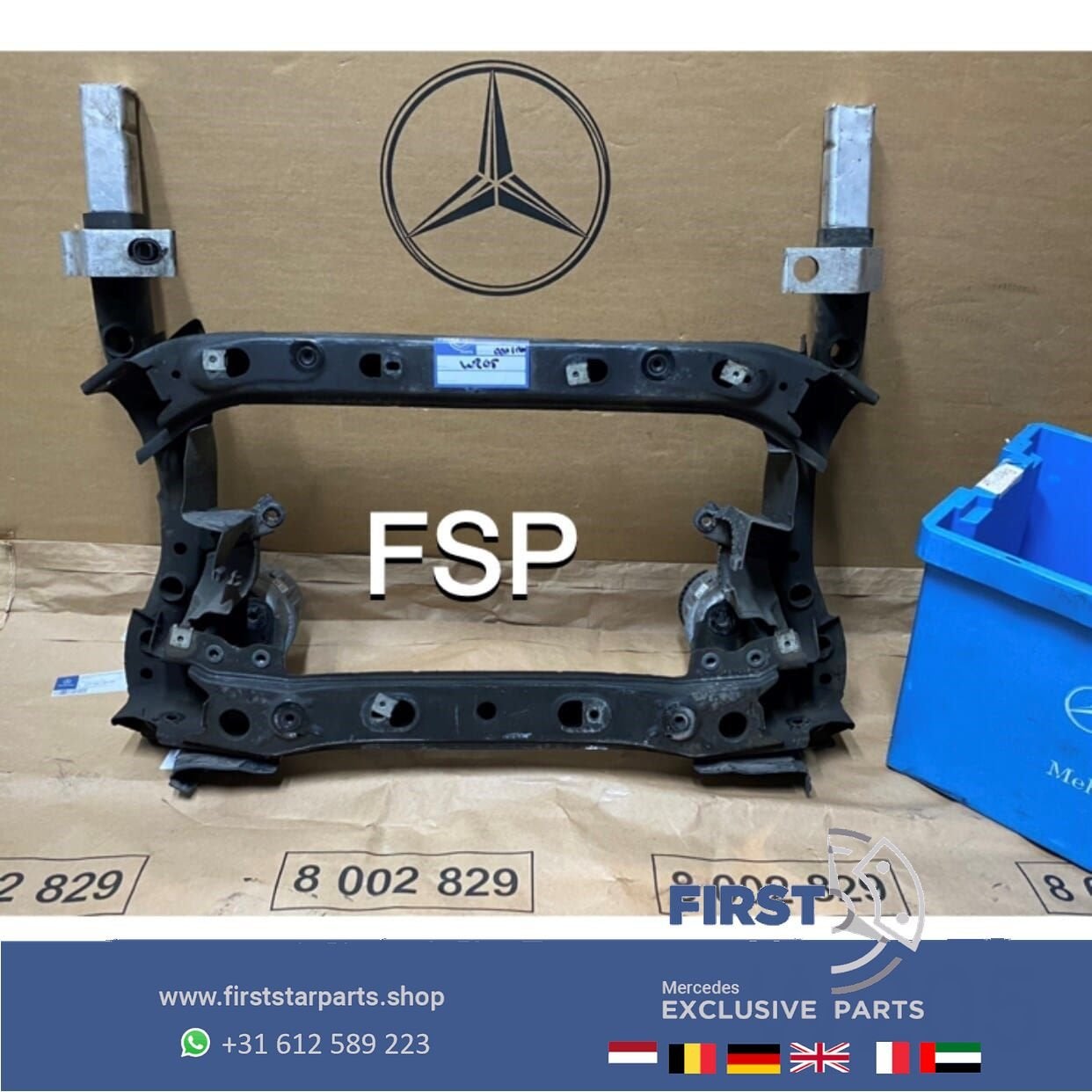 W205 subframe Mercedes C Klasse 2014-2021 origineel C205 A20, Auto-onderdelen, Gebruikt, -, Ophalen of Verzenden, -