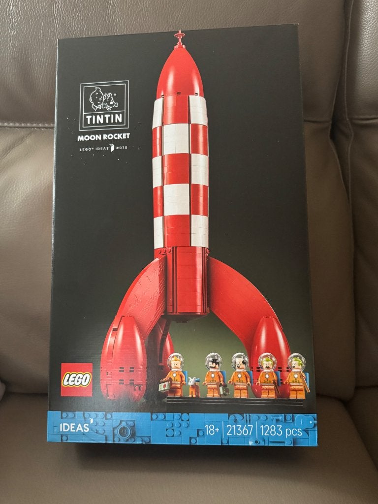 Lego kuifje maanraket - nr 31367, Kinderen en Baby's, Compleet, Lego, Nieuw, Ophalen of Verzenden