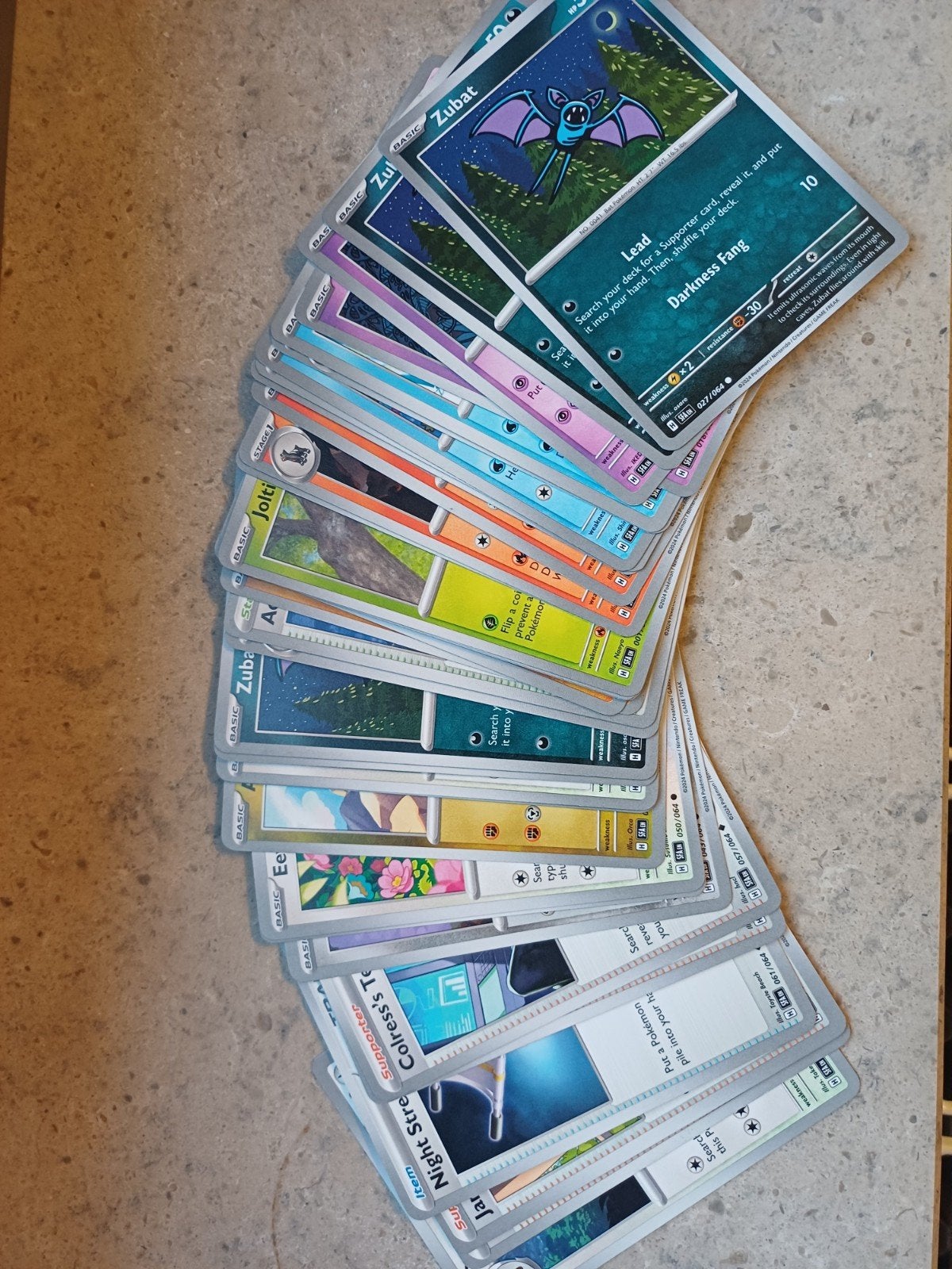 pokemonkaarten, Ophalen of Verzenden, Nieuw, Meerdere kaarten, Foil