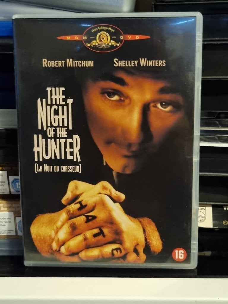 The Night of The Hunter, Robert Mitchum, Shelley Winters, Ophalen of Verzenden