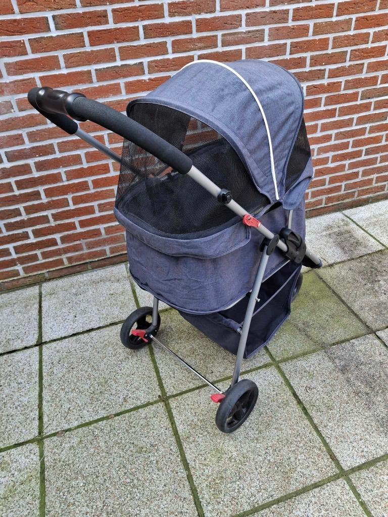 Hondenbuggy, Ophalen, Gebruikt