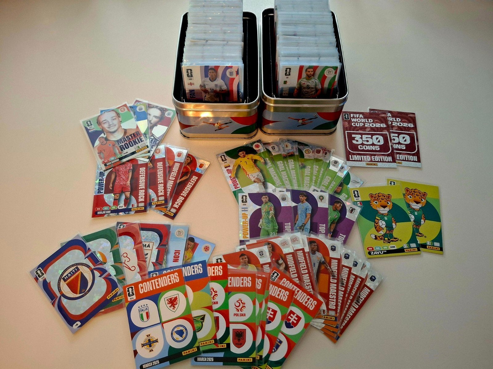 Cartes de football Panini pour la Coupe du monde 2026, Collections, Enlèvement ou Envoi