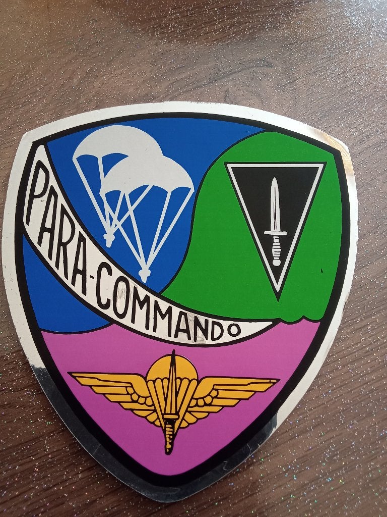 Écusson Para commando belge. Neuf, Collections, Envoi