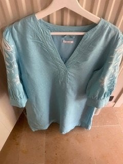 Kleed, Kleding | Dames, Jurken, Blauw, Senso, Maat 42/44 (L), Nieuw