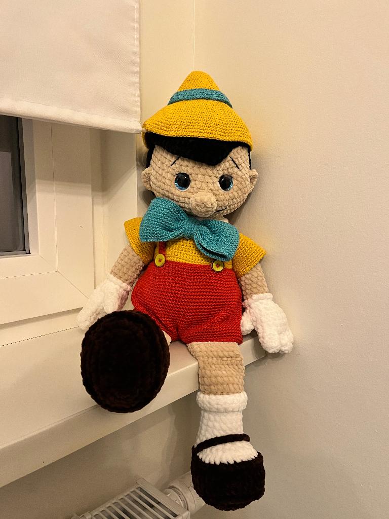 Pinokkio knuffel, Enlèvement, Peter Pan ou Pinocchio, Neuf, Peluche