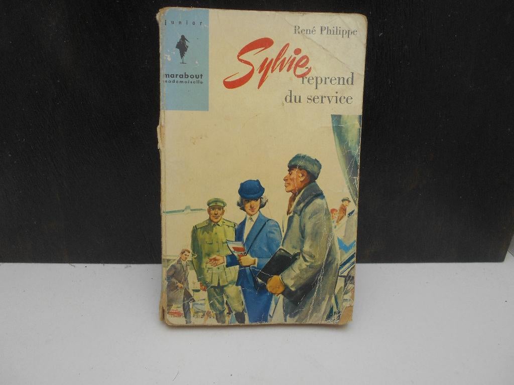 ancien livre "Sylvie reprend du service "René Philippe, Livres, Enlèvement ou Envoi, Utilisé