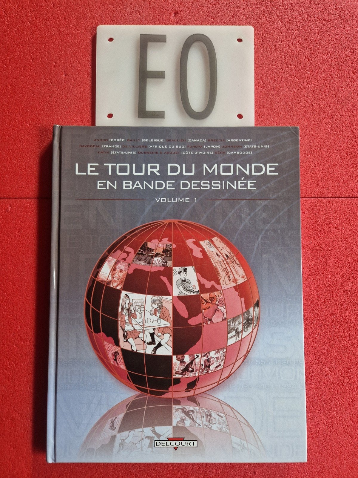 bd le tour du monde en bande dessinée 1,EO, Ophalen of Verzenden