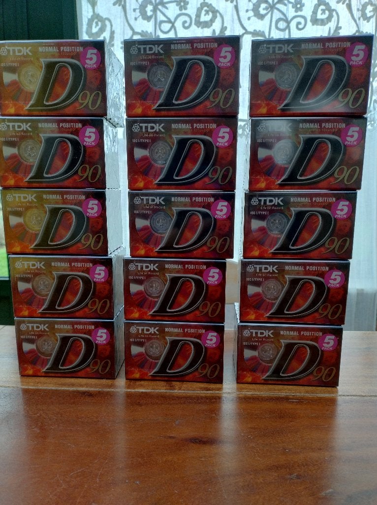 AUDIO CASSETTES, Ophalen, Nieuw in verpakking, 26 bandjes of meer, Origineel