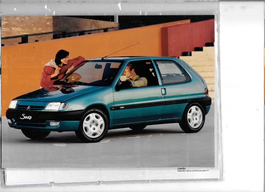 CITROËN SAXO  dealerbrochure, Ophalen of Verzenden, Zo goed als nieuw, Citroën