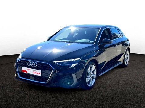 Audi A3 Sportback S-LINE*AUTOMAAT*CARPLAY*GPS*SENSOREN*FULL, Auto's, Automaat, Zwart, Stadsauto, https://public.car-pass.be/vhr/62b17371-9055-409d-bfb0-e93ac7b627f1