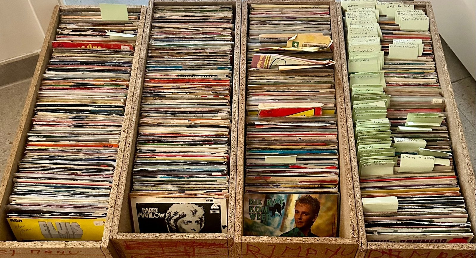 700 lp-singles, Enlèvement, Comme neuf, LP