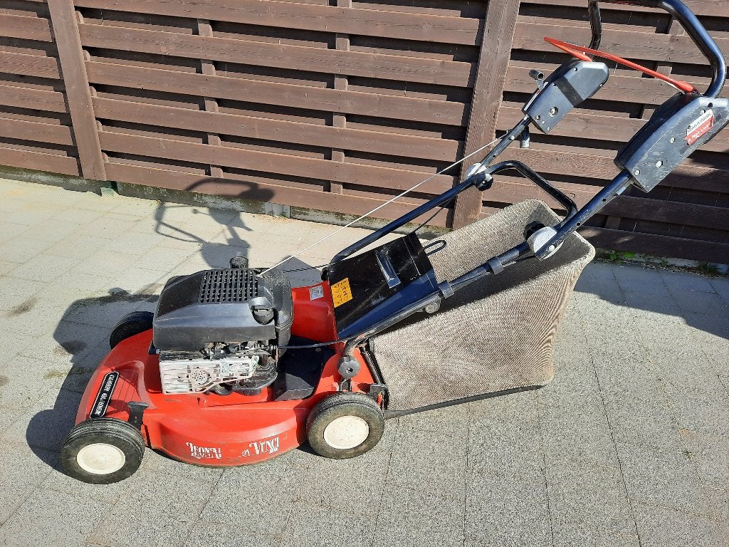 Benzine grasmaaier 50 cm maaibreedte - Queen Garden, Tuin en Terras, Grasmaaiers, Ophalen, Cirkelmaaier, Gebruikt, Benzine-grasmaaier