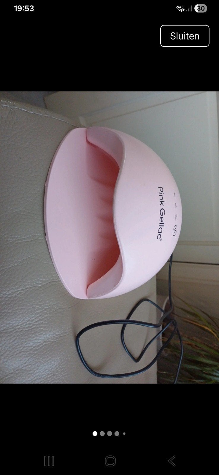 Gellac lamp led., Ophalen of Verzenden