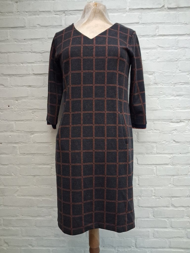 getailleerde winterjurk Terre Bleue, Kleding | Dames, Terre Bleue, Ophalen of Verzenden, Gedragen, Maat 36 (S)