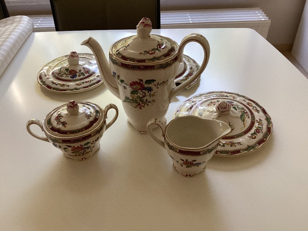 Porcelaine vintage Royal Petal Grindley England, Antiquités & Art, Enlèvement