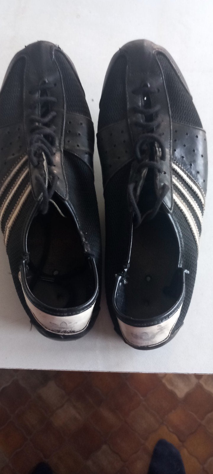 Chaussure velo, Enlèvement