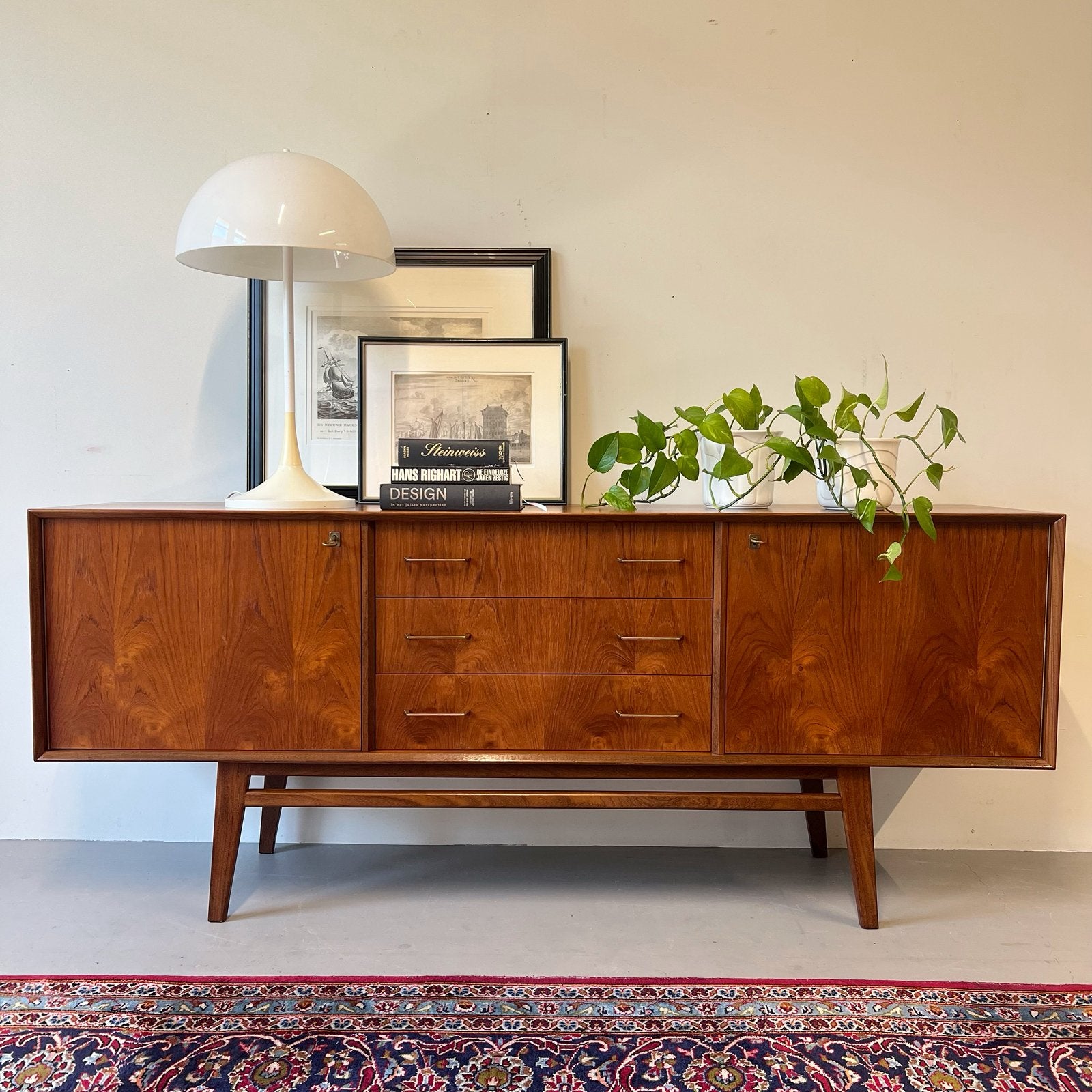 Buffet vintage, buffet, teck, Maison & Meubles, Armoires | Dressoirs, Enlèvement ou Envoi