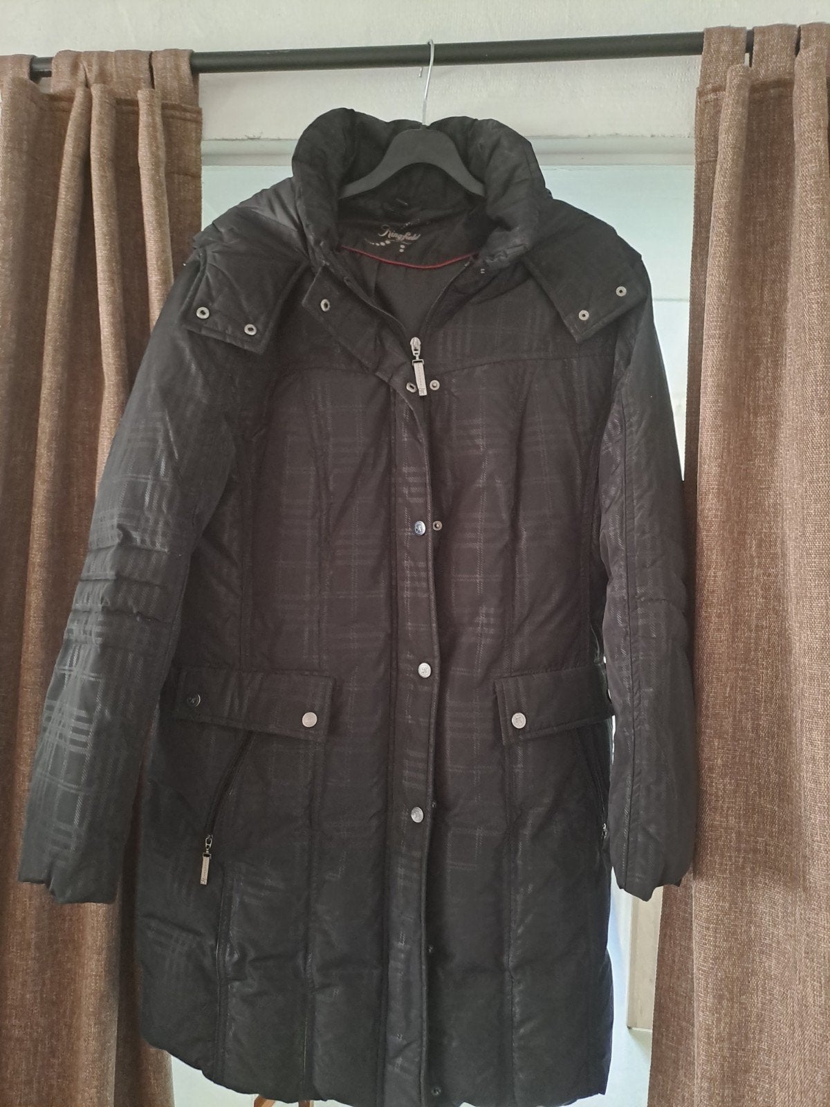 Manteau doublé très chaud, Vêtements | Femmes, Enlèvement, Comme neuf, Noir