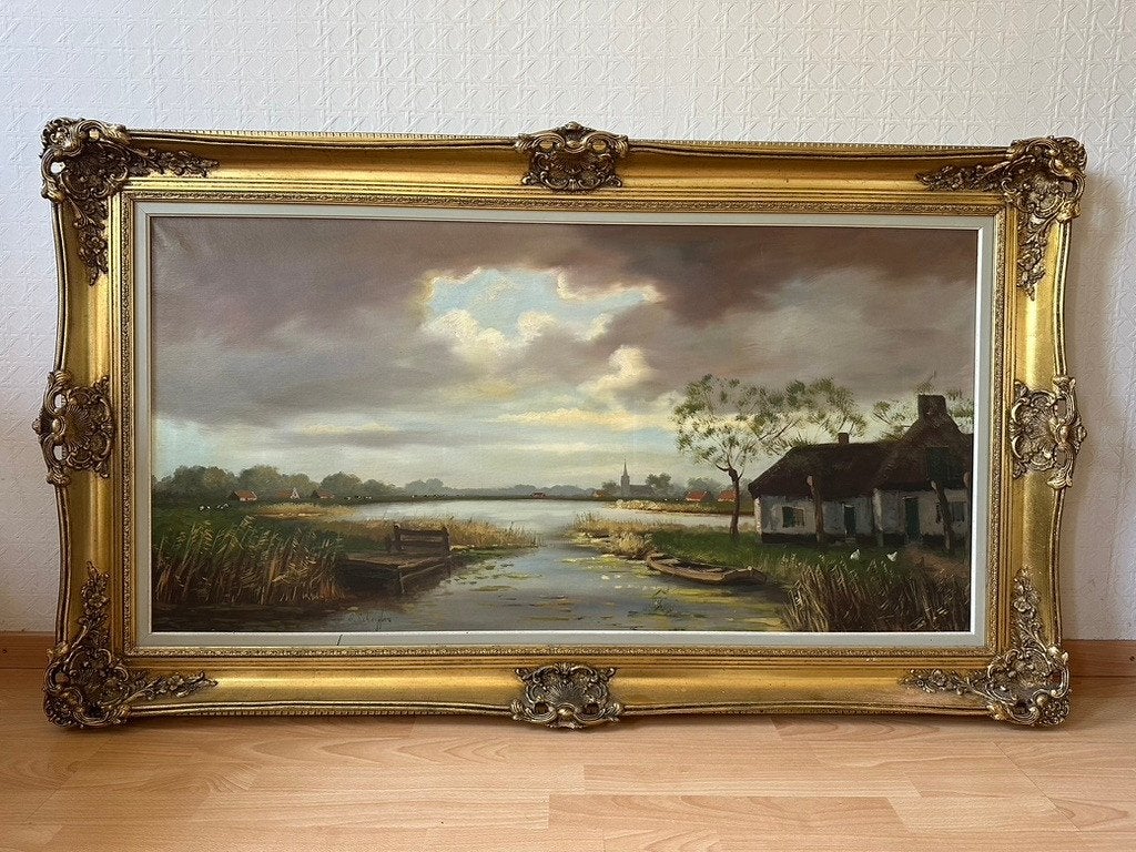 schilderij, Antiek en Kunst, Ophalen, Klassiek, Landschap