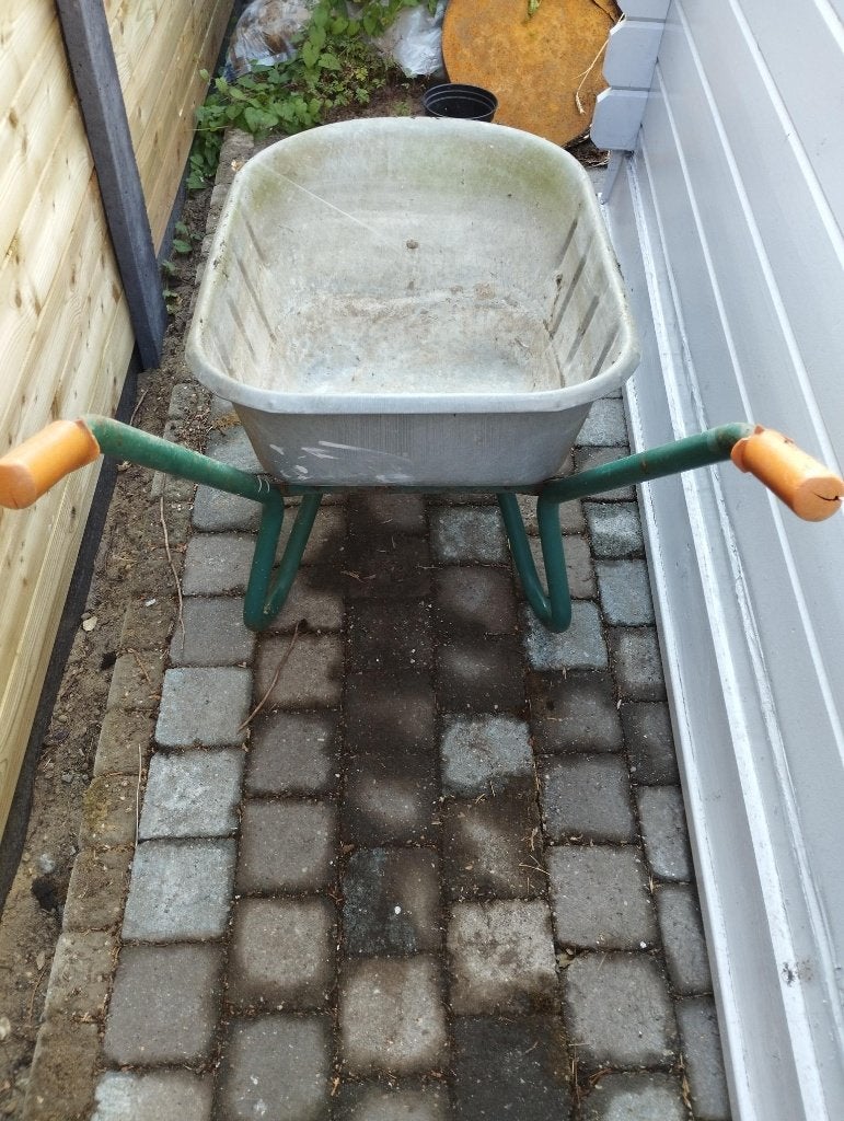 tuin, Ophalen, Gebruikt, Handmatig, Eenwielig