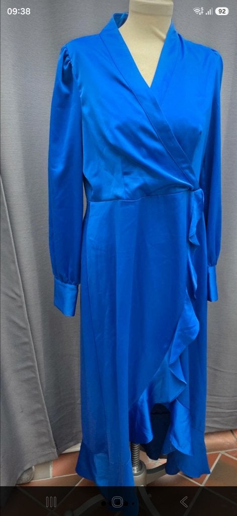 avondjurk, Ophalen, Blauw, Vero Moda, Maat 42/44 (L)