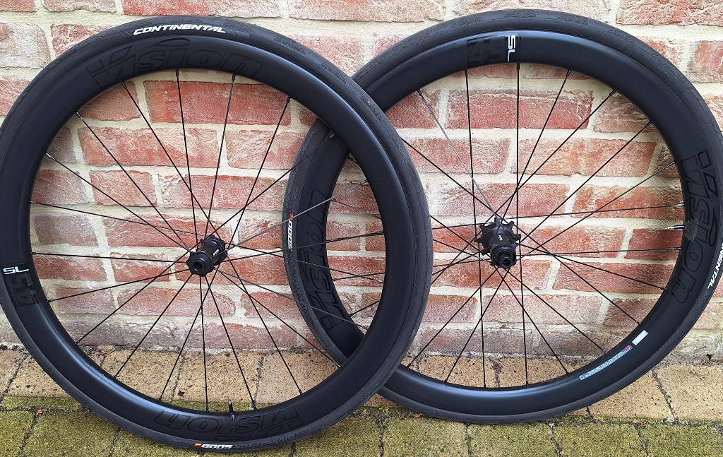 Roue vision  metron sl45, Enlèvement, Comme neuf, Roue, Carbone