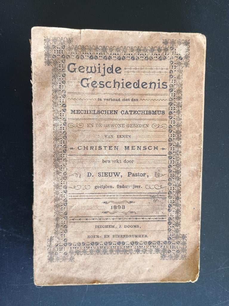 Gewijde Geschiedenis i.v.m. den Mechelschen Catechismus, Ophalen of Verzenden
