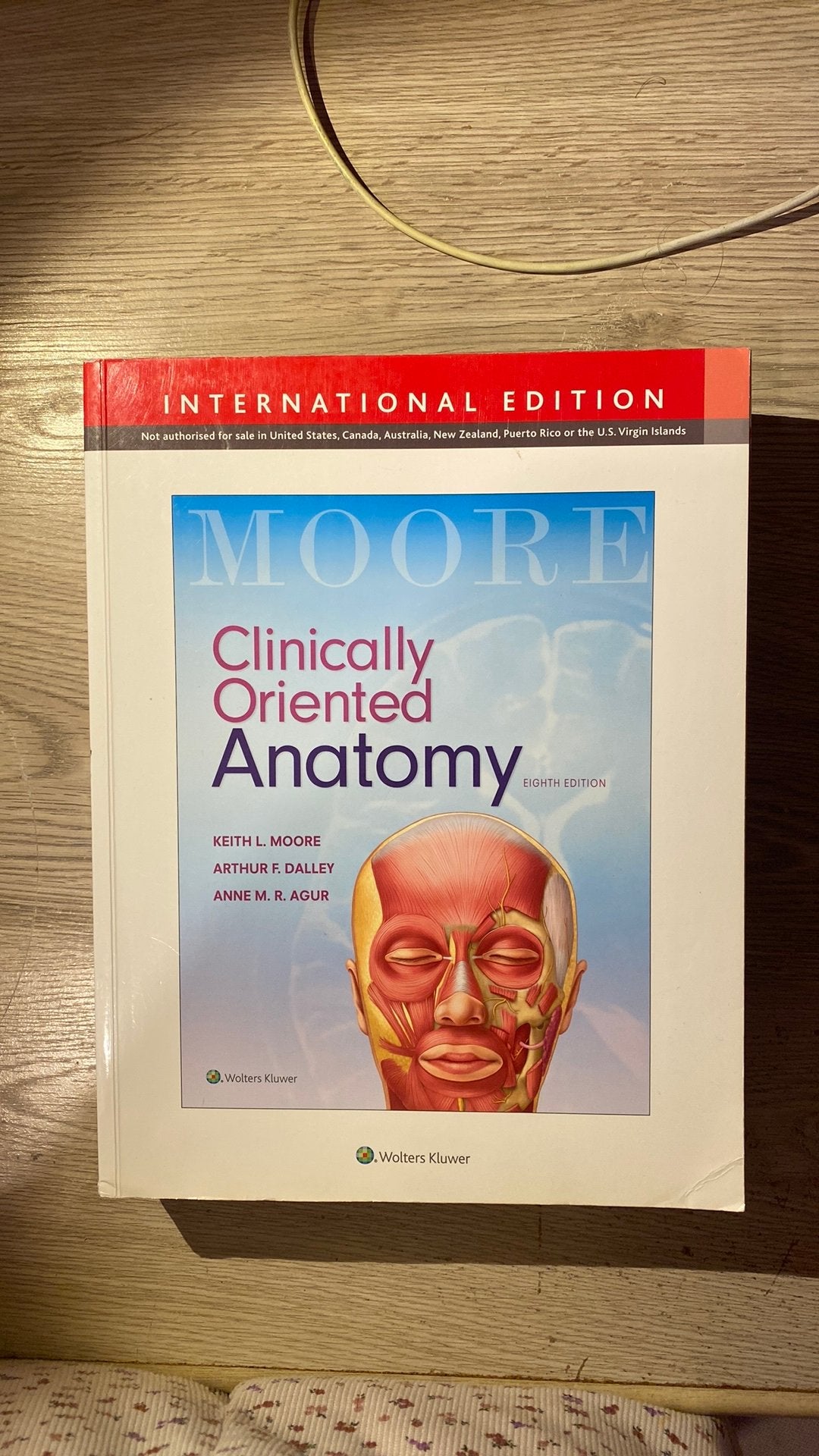 MOORE Clinically Oriented Anatomy 8e, Boeken, Ophalen of Verzenden, Arthur F. Dalley, Anne M. R. Agur