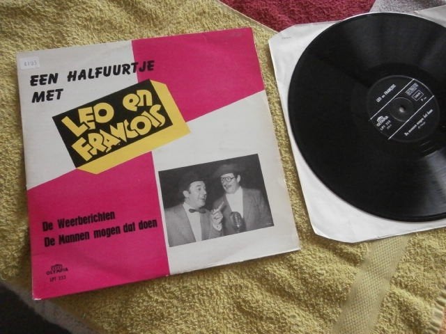 LP - Leo en François - Een Halfuurtje Met Leo en François., Ophalen of Verzenden, Zo goed als nieuw