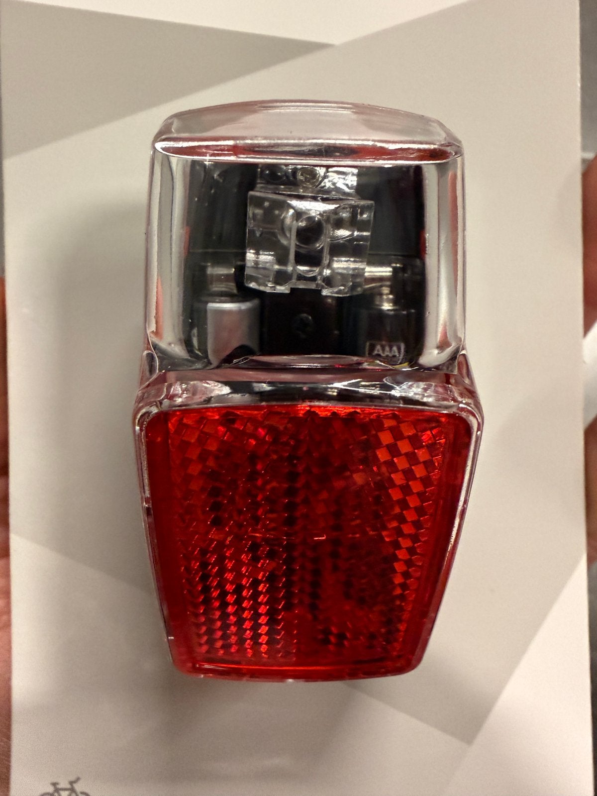 Fietsachterlicht led, Waterbestendig, Batterij, Achterlicht, Nieuw