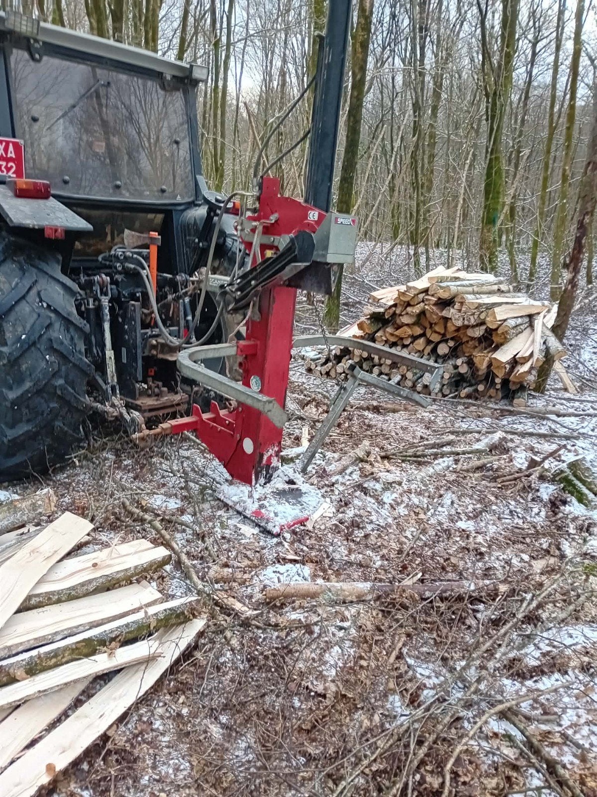 fendeuse de buche 16t sur prise d huile, Enlèvement ou Envoi