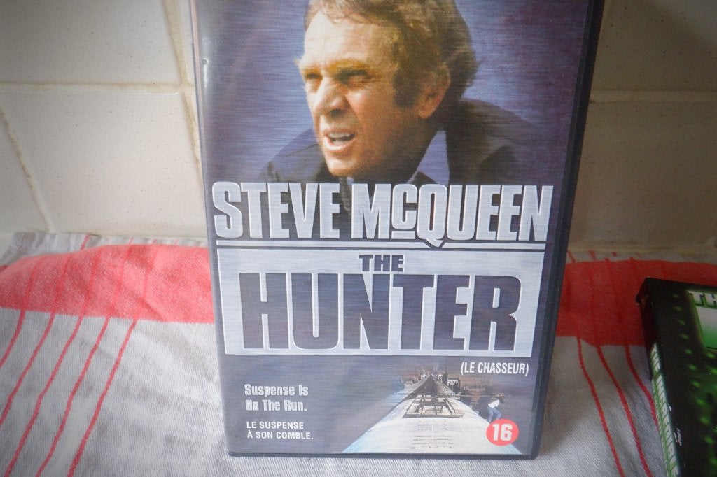DVD The Hunter (Steve Mc Queen), Cd's en Dvd's, Dvd's | Actie, Zo goed als nieuw, Actiethriller, Vanaf 16 jaar, Verzenden