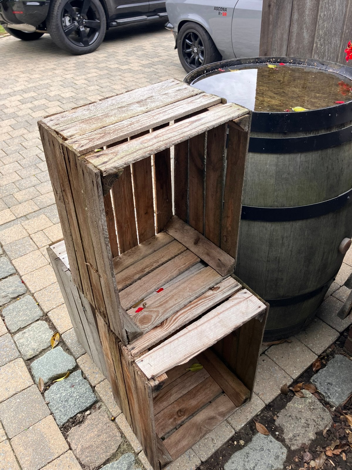 Fruitkisten, Jardin & Terrasse, Stockage & Armoires de jardin, Enlèvement, Comme neuf