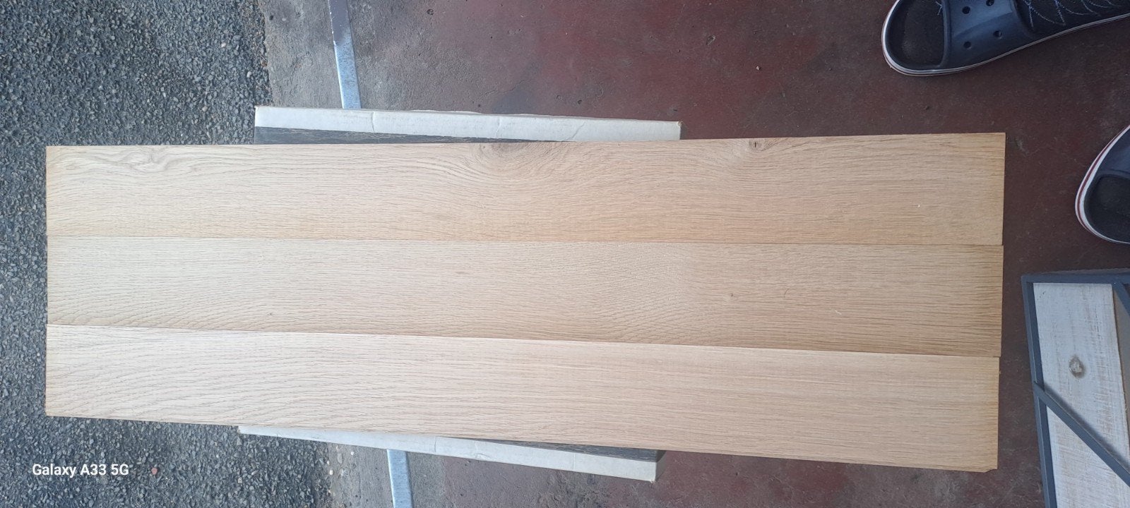 Parquet en chêne, Ophalen, Parket