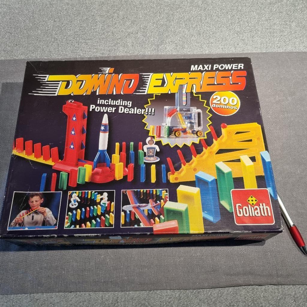 Kinderspel - Goliath Domino Express - 200 Domino's, Enlèvement, Utilisé