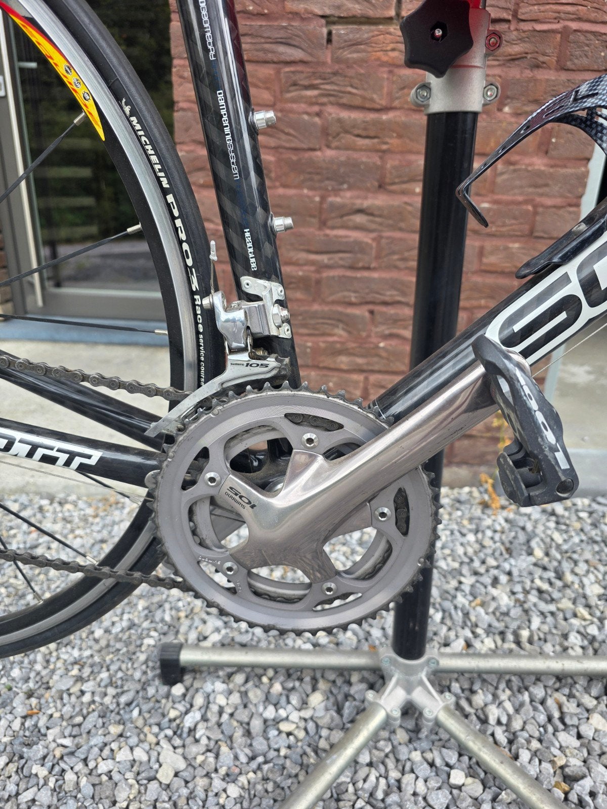Scott CR1 Team Carbone – Shimano 105 – Taille 58 – Excellent, Enlèvement, Carbone