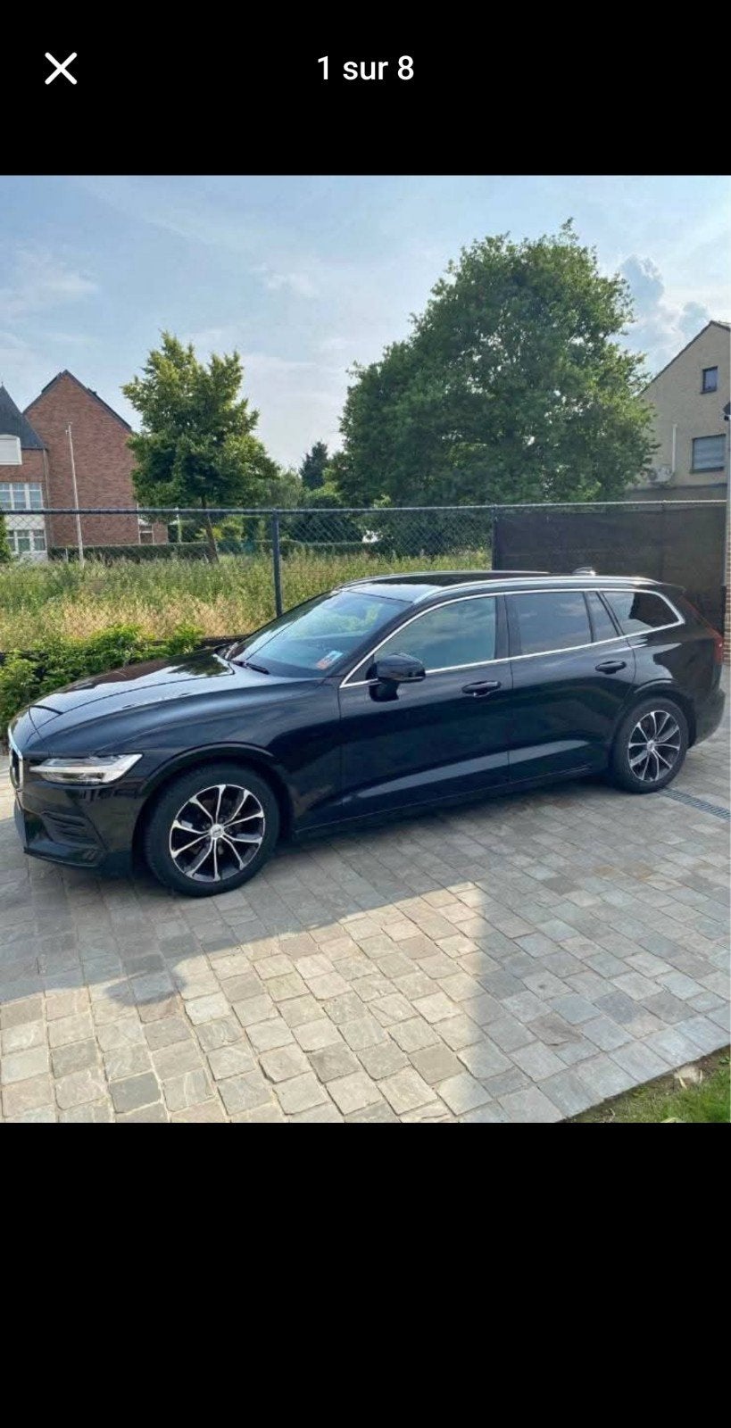 volvo v60 D3 2019, Auto's, Volvo, Dealer onderhouden, Zwart, Leder, V60