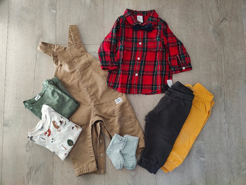 pakketje kleding jongen maat 74 H&M - 6 stuks, Kinderen en Baby's, Ophalen, Gebruikt, H&M, Setje
