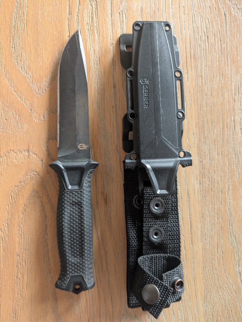 gerber strongarm, Caravans en Kamperen, Kampeergereedschap, Ophalen, Gebruikt
