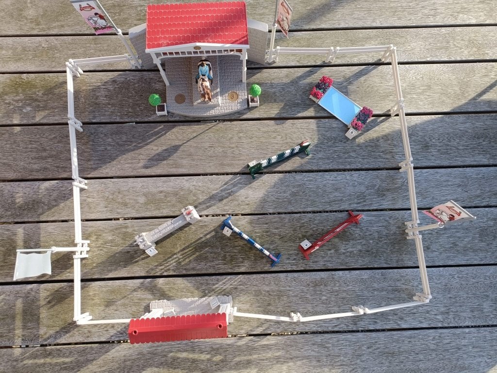 Piste schleich Horse Club, Verzamelen, Speelgoed, Ophalen, Zo goed als nieuw
