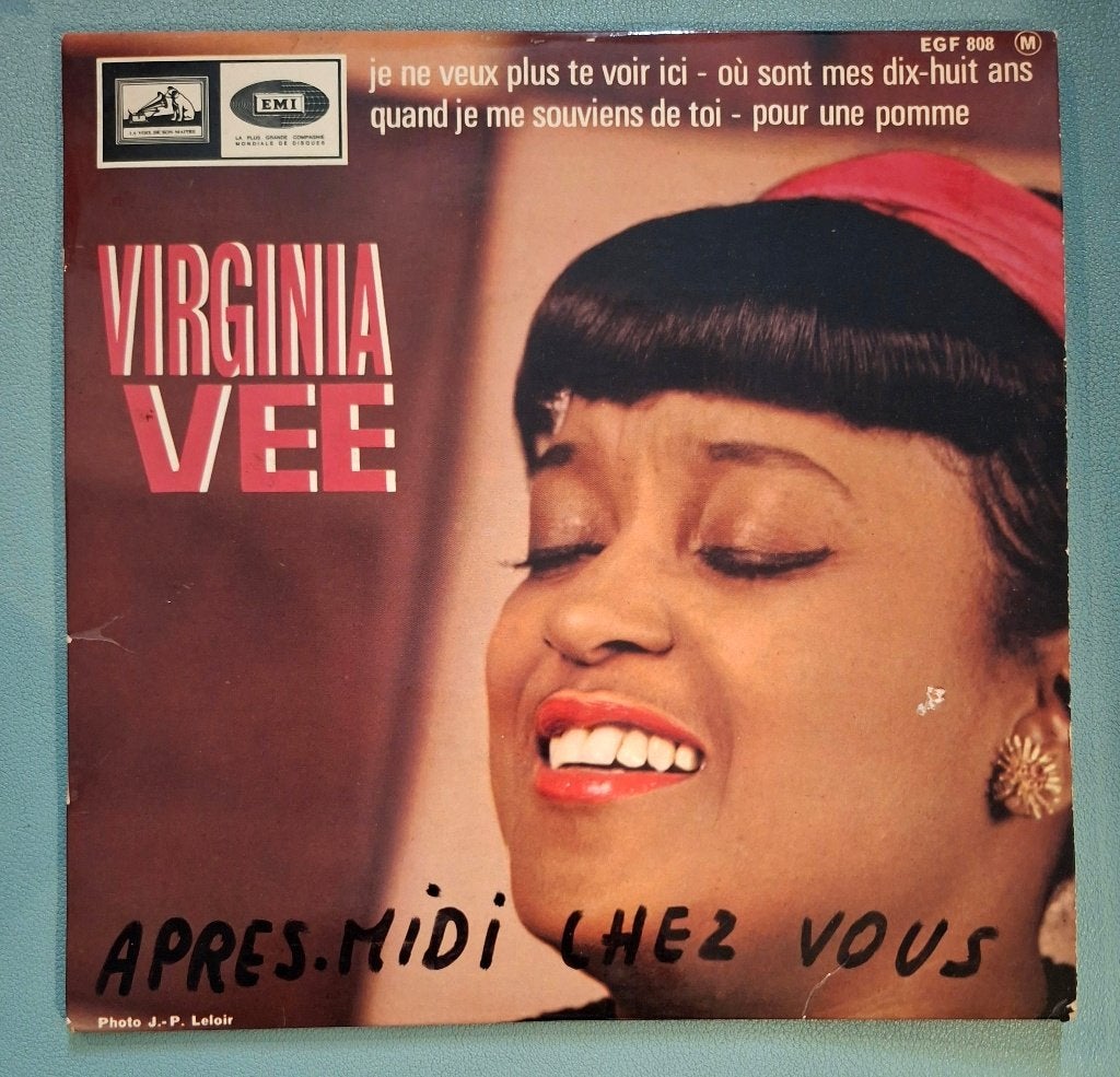 Virginia Vee – Je Ne Veux Plus Te Voir Ici, Enlèvement ou Envoi, 7 inch, EP, Pop