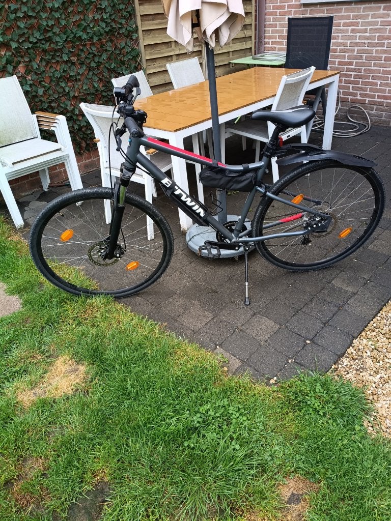 Fiets, Fietsen en Brommers, Fietsen | Heren | Herenfietsen, Zo goed als nieuw, Overige merken, 53 tot 57 cm, Versnellingen, Velgrem
